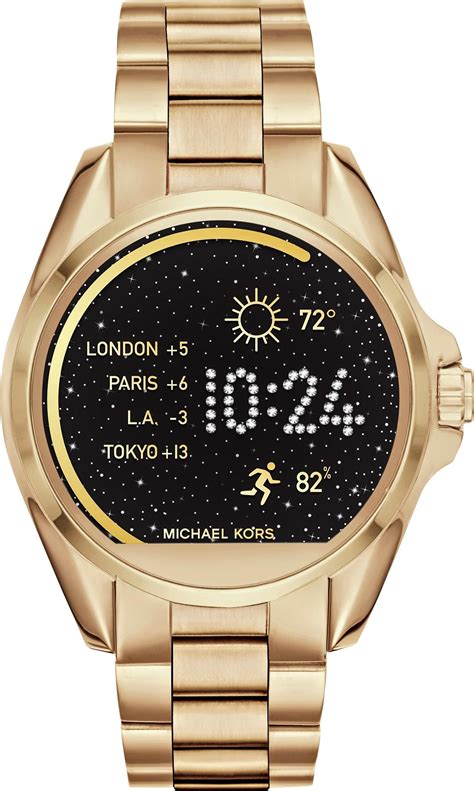 michael kors access bradshaw gold-tone smartwatch mkt5001|Michael Kors Access Smartwatch Bradshaw MKT5001 manual.